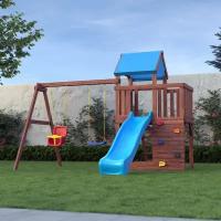 Детская деревянная игровая площадка для улицы дачи CustWood Scout SC3