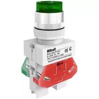 Выключатель кнопочный ABLFP 22мм зел. LED 220В ВК-22 SchE SCHNEIDER ELECTRIC 25026DEK (1 шт.)