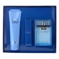 Versace Eau Fraiche набор 2023 с миниатюрой (100 мл + 150 мл гель для душа + 10 мл миниатюра)