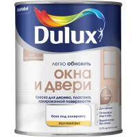 Краска Dulux для окон и дверей полуматовая 0,75л белая