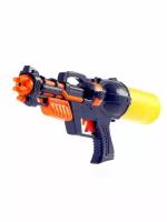 Водный пистолет Хищник с накачкой водная игрушка бластер оружие подарок мальчику