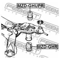 Отбойник заднего амортизатора, MZDGHUPR FEBEST MZD-GHUPR