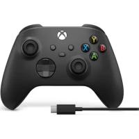 Геймпад беспроводной XBOX SERIES Microsoft черный + USB-C кабель