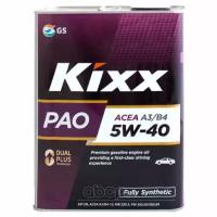 Моторное масло Kixx PAO C3 5W-40 синтетическое 4 л (арт. L211044TE1)