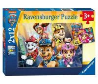 Ravensburger. Пазл карт. 2x12 