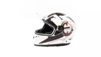 Шлем мото интеграл GTX 578 (L) #4 WHITE/BLACK/RED
