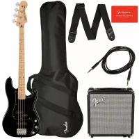 Бас-гитары FENDER SQUIER Affinity Precision Bass PJ Pack MN BLK