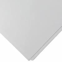 Цесал кассетный потолок алюминиевый 600х600мм (36шт=12,96 кв.м.) кромка Лайн / CESAL плита потолочная 600х600мм алюминиевая белая матовая (упак. 36шт