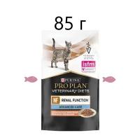 Влажный корм для кошек Purina Pro Plan Veterinary Diets NF Renal Function Advanced Care, поздняя стадия почечной недостаточности, лосось, 85 г