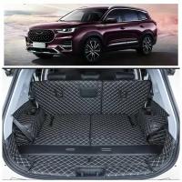 Комплект 3D ковров в багажник Chery Tiggo 8 Pro Max/ Черри Тигго 8 Про Макс black 2022-2023 г.в