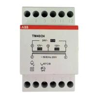 Трансформатор звонковый TM40/24, ABB 2CSM228785R0802 (1 шт.)