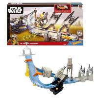 Hot Wheels игрушка Mattel Hot Wheels Star Wars Игровые треки для машинок персонажей CHB13