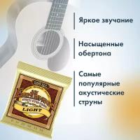 Струны для акустической гитары Ernie Ball 2004 Earthwood 80/20 Bronze Light 11-52