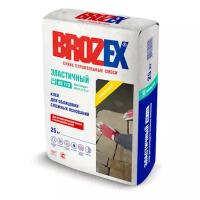 Клей Brozex KS-113 C2TES1 эластичный для любых видов плитки на сложные основания 25 кг, шт