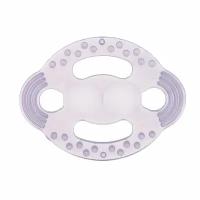 Прорезыватель Canpol babies мягкий грызунок - прозрачный, 0+, цвет: фиолетовый, форма: НЛО