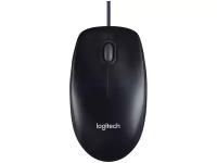 Мышь проводная Logitech M90, 1000dpi, USB Черный 910-001795