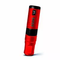 Беспроводная роторная машинка для тату и перманентного макияжа BRONC Wireless Pen V8 red