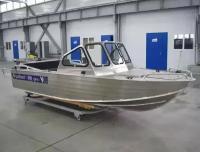 Моторная лодка Wyatboat-460 DCM PRO/ Алюминиевый катер/ Лодки Wyatboat