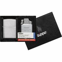 Zippo Набор из зажигалки Zippo 200 и вставного газового блока