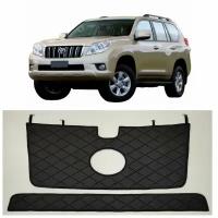 Утеплитель радиаторной решетки Premium для Toyota Land Cruiser Prado 150 2009-2013 черный ромб