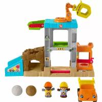 Набор игровой Fisher Price Little People Стройка HCJ64