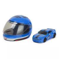 Машина New Bright РУ 1:64 Forza Helmet Racers Mustang Синий 6426