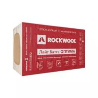 Утеплитель Rockwool Лайт Баттс Оптима 100х600х1000мм (3м2 0,3м3)