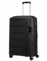 Чемодан на колесах American Tourister Summer Splush, 77 см, черный