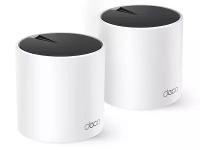 Беспроводной маршрутизатор TP-LINK Whole-Home Mesh Deco X55 Wi-Fi 6 AX3000 2.4ГГц и 5ГГц, 2xLAN (2-pack)