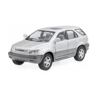 Машинка Lexus RX300 серебристая металл инерция