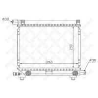 радиатор системы охлаждения АКПП MB W201 1.8/2.0i 82-93 STELLOX 1025870SX
