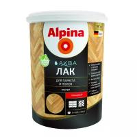 Лак Alpina аква акриловый, паркетный, глянцевый, 2.5л