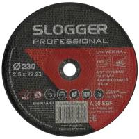 Круг отрезной SLOGGER 230х2.5х22 A R BF