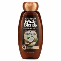 Garnier, Разглаживающий шампунь Whole Blends, «Масла кокоса и какао», 370 мл