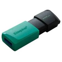 USB 3.2 Флеш-накопитель 256 Gb Kingston DataTraveler Exodia M DTXM/256Gb черный/бирюзовый