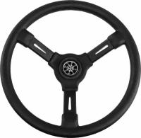 Рулевое колесо RIVIERA черный обод и спицы д. 350 мм VN8001-01