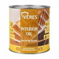 Масло для дерева Veres Interior Oil, 3 л, сосна