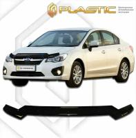 Дефлектор капота для Subaru Impreza 2011-2016 Classic черный