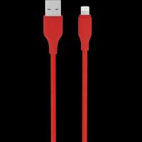 Gerffins Кабель Gerffins USB-A - Lightning, 1м., красный