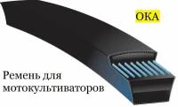 Ремень переднего хода мотокультиватора ОКА МБ-1Д /каскад, ЛУЧ, кадви. А-1213