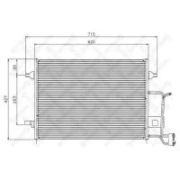 радиатор кондиционера Audi A6 2.7i/1.9TDi 97 STELLOX 1045399SX
