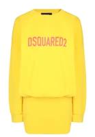 Платье DSQUARED2 Желтый