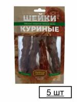 Деревенские лакомства Лакомство для собак Шейки куриные, 5 шт по 60 гр