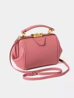 Сумка кожаная Cambridge Satchel The Mini Sophie (Rose Matte Calf Grain)