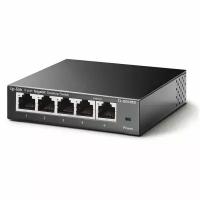 Коммутатор TP-LINK TL-SG105S неуправляемый 5x1000BASE-T, metal case