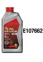 Моторное масло S-OIL Seven RED #7 5W-30 синтетическое 1 л