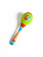 Музыкальный детский инструмент игрушка Маракас Петушок