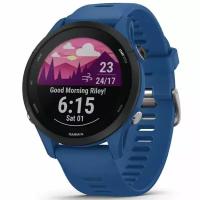 Умные часы Garmin FORERUNNER 255, с синим ремешком