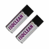 ISOCLEAN Комплект отмывочной жидкости Solins Isoclean, изопропанол, объем 400мл (2 штуки)