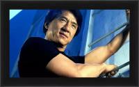 Плакат, постер на холсте Джеки Чан. Jackie Chan. Размер 21 х 30 см